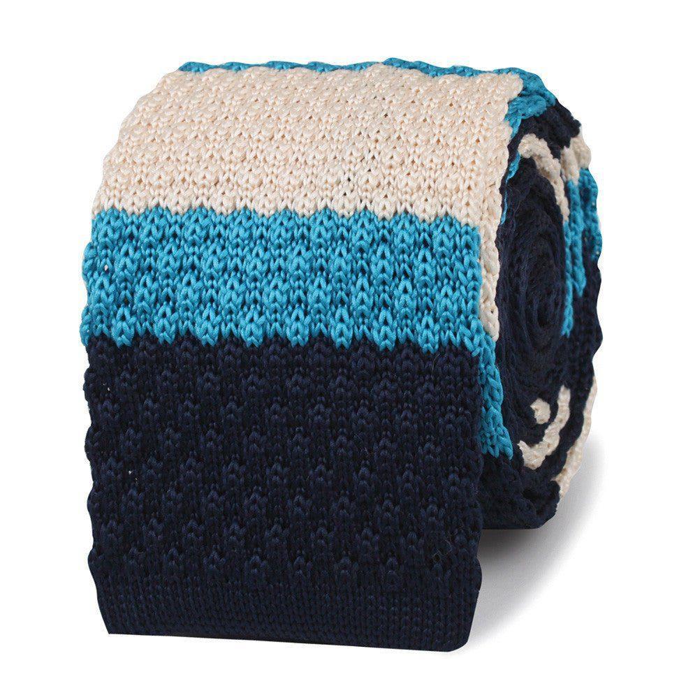 52._Frank_Sinatra_Blue_Knitted_Tie-818028