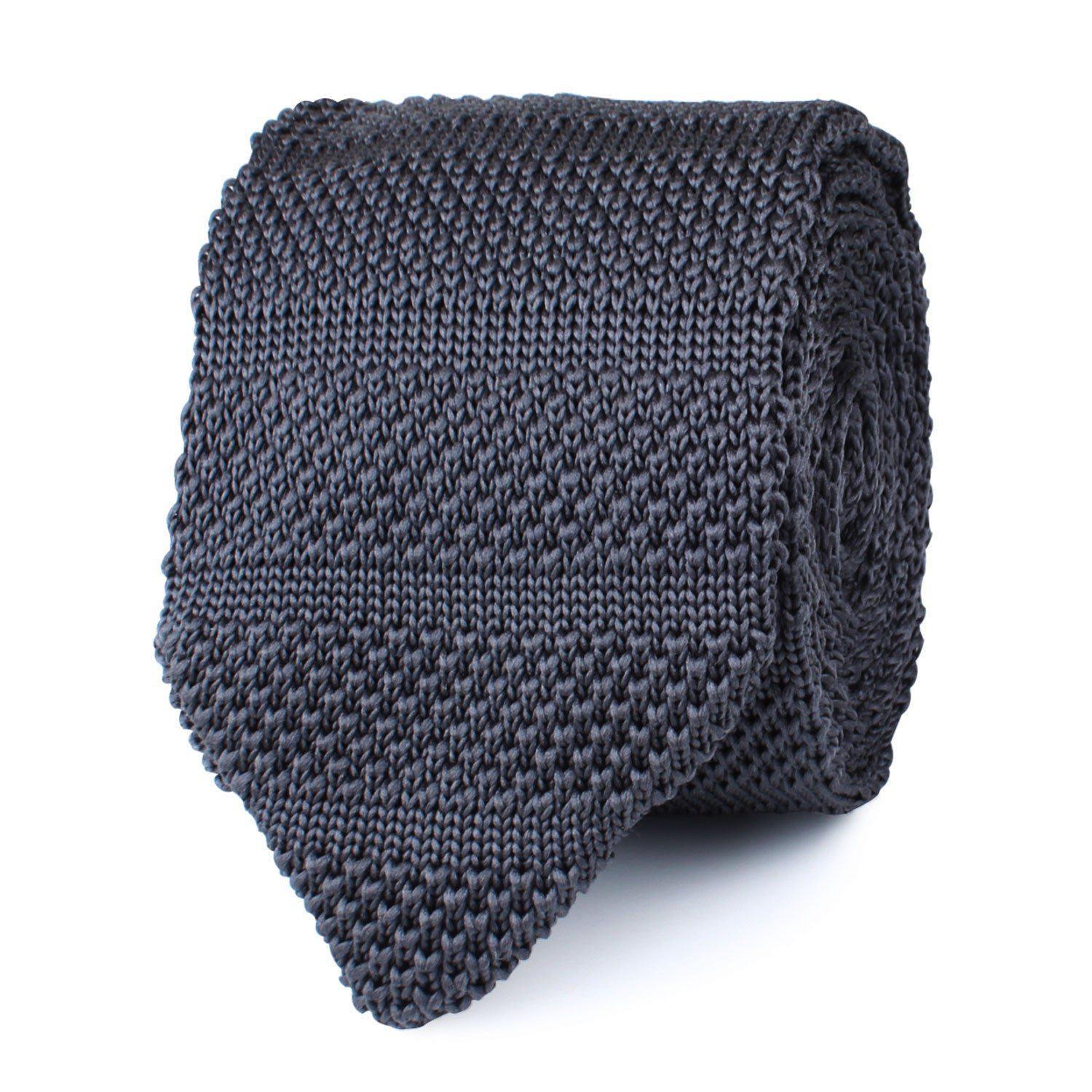 Alaskan_Grey_Knitted_Tie