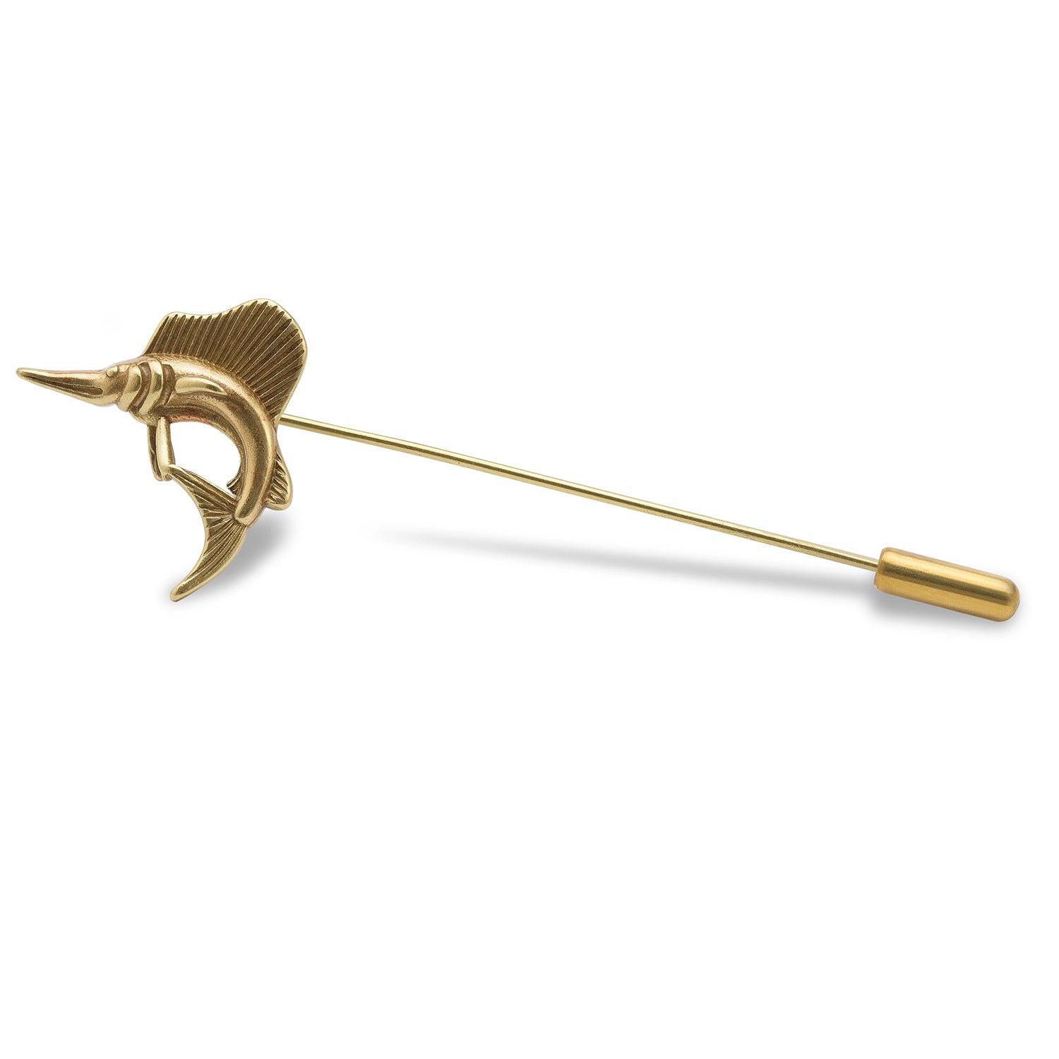 Antique_Gold_Sailfish_Lapel_Pin