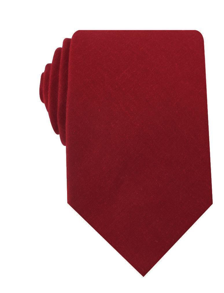Apple_Maroon_Linen_Necktie-961722