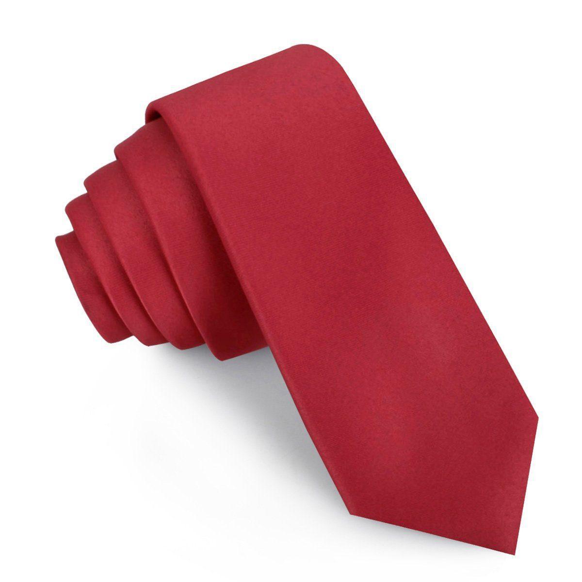 Apple_Maroon_Satin_Skinny_Tie-258661