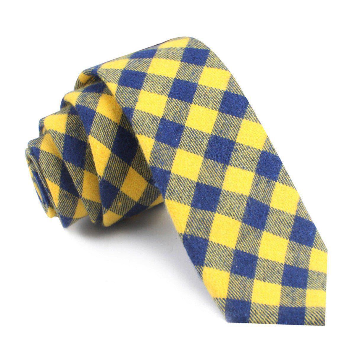 Bert_Yellow_Gingham_Skinny_Tie-475492
