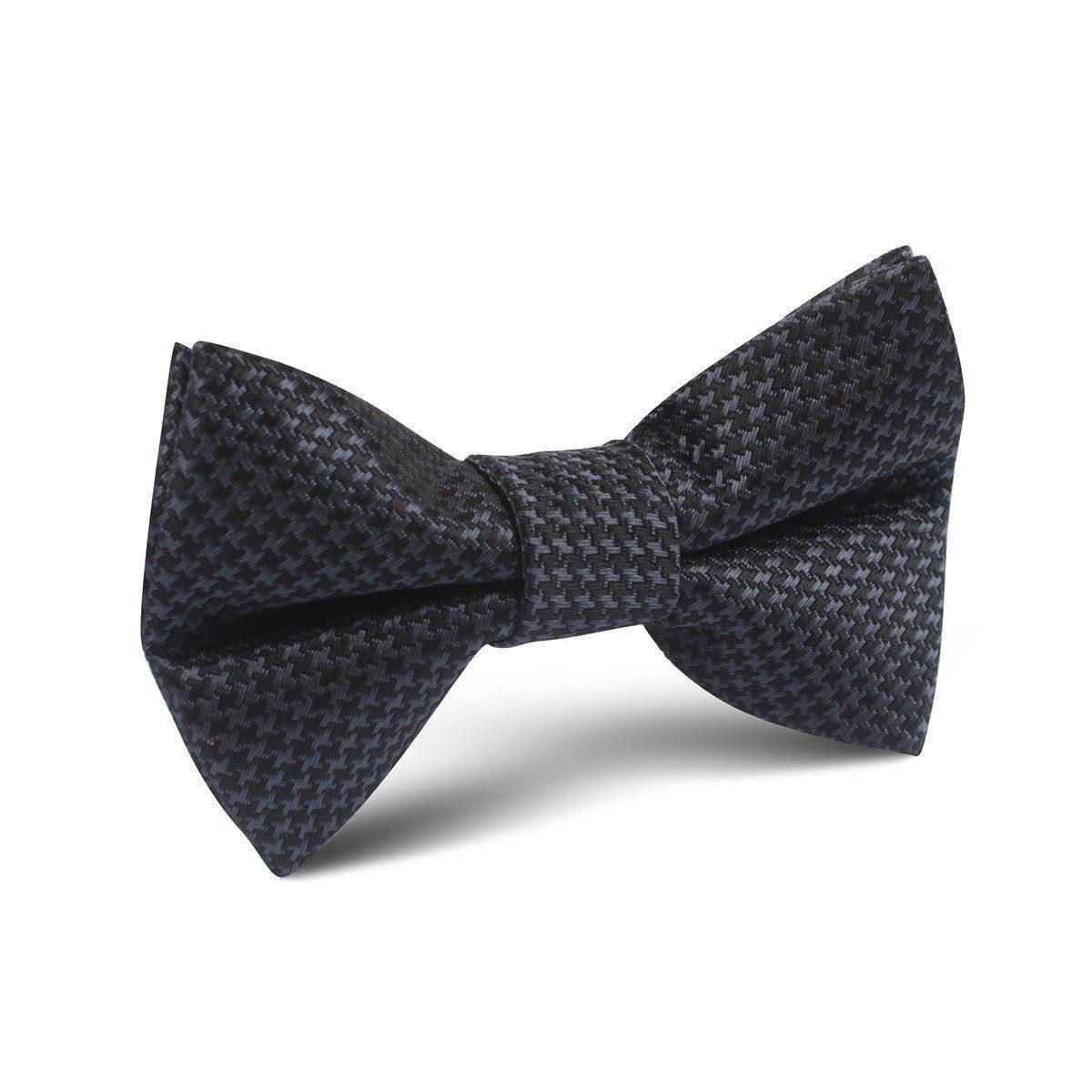 Black_Houndstooth_Pattern_Kids_Bow_Tie-184298
