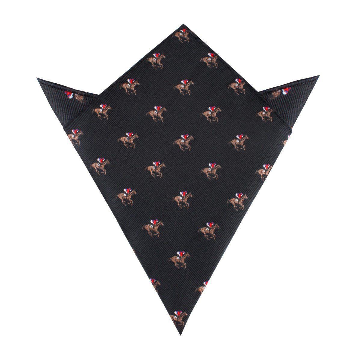 Black_Melbourne_Race_Horse_Pocket_Square-434701
