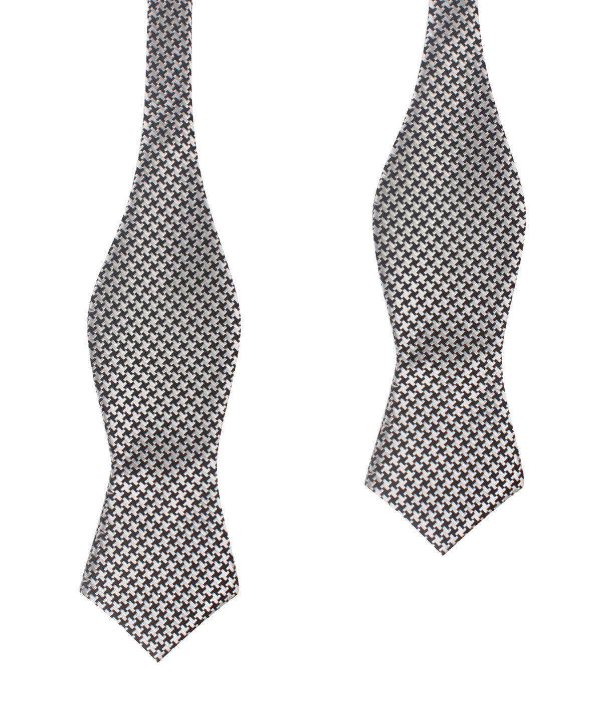 Black_Silver_Houndstooth_Pattern_Self_Tie_Diamond_Tip_Bow_Tie-551489