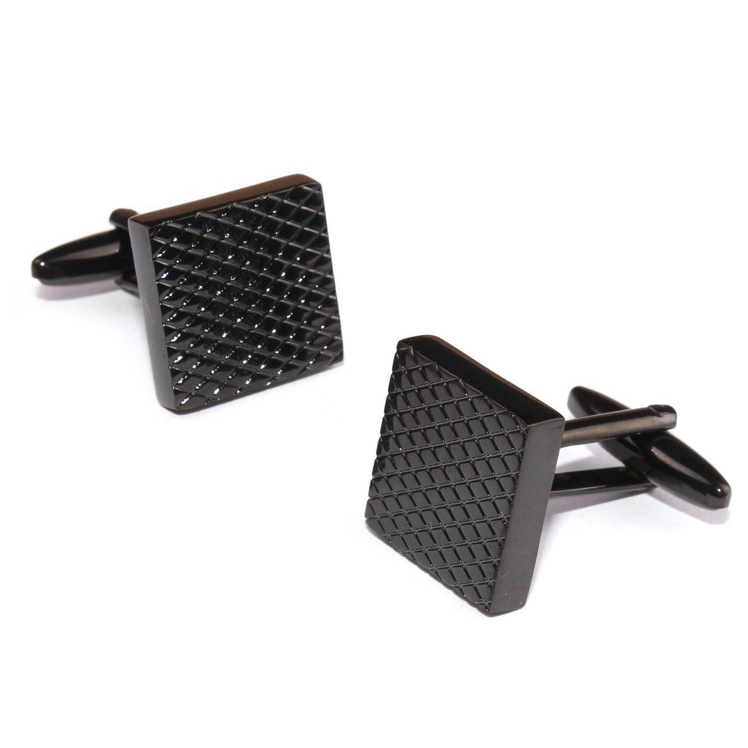 Black_Square_Cufflinks_Double