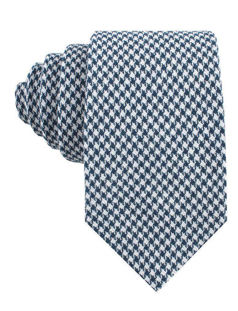 Blue_Houndstooth_Raw_Linen_Tie-523254
