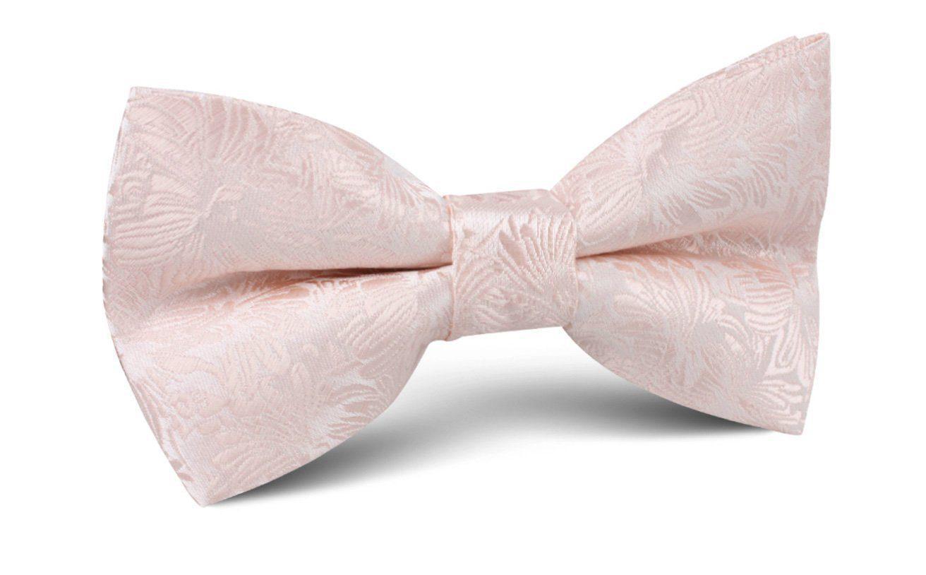 Blush_Pink_Daisy_Flowers_Floral_Bow_Tie-798120