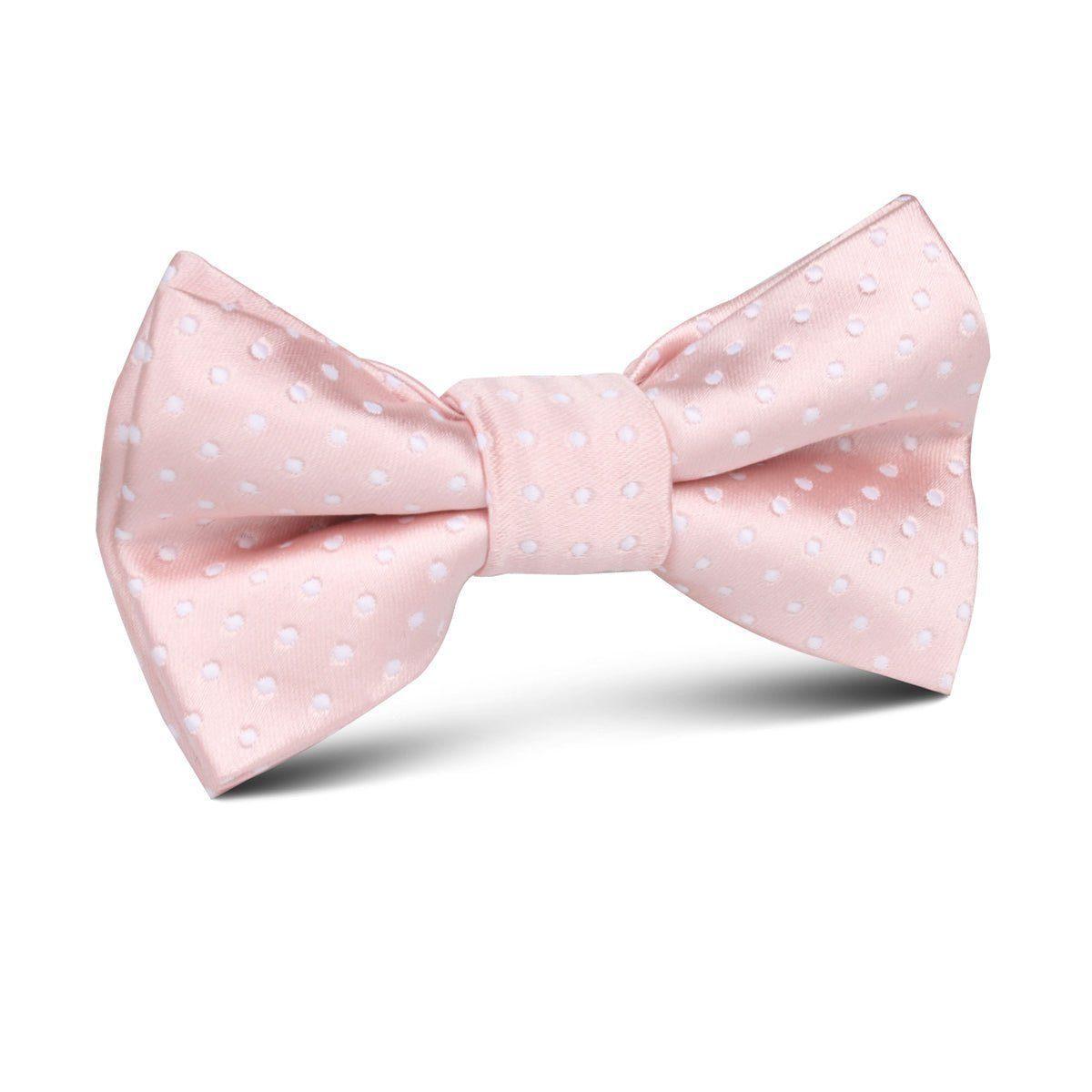 Blush_Pink_Mini_Polka_Dots_Kids_Bow_Tie-931503