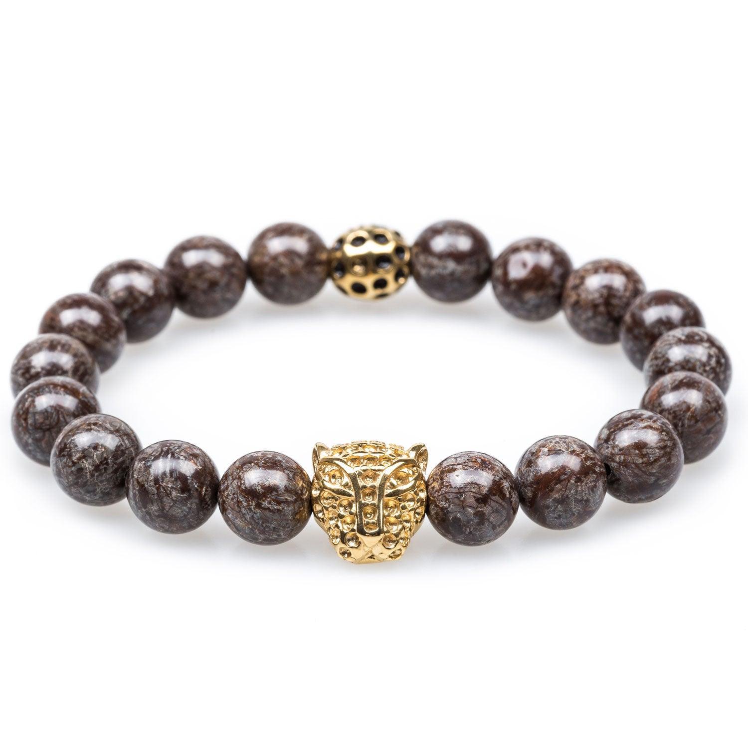 Brown_Charcoal_Rutile_Gold_Panther_Bracelet