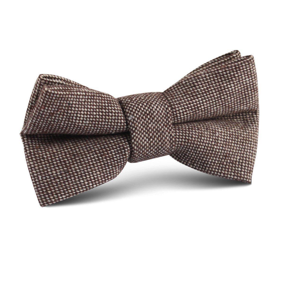 Brown_Gingerbread_Linen_Kids_Bow_Tie-899696