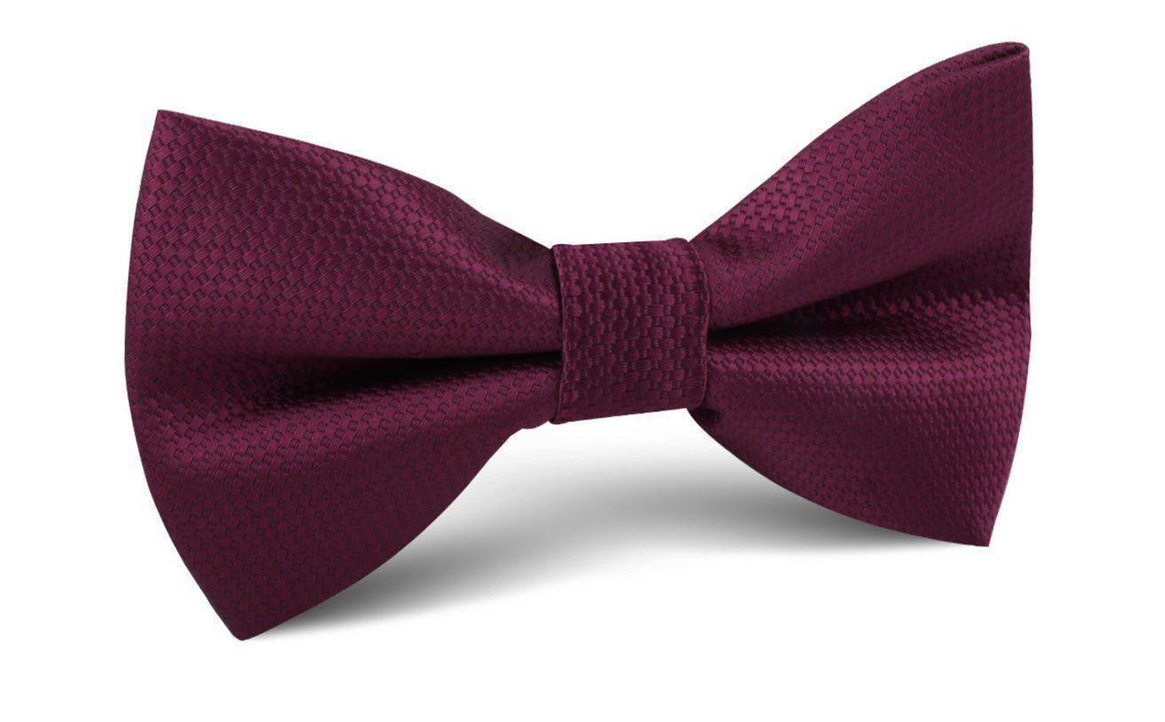 Burgundy_Basket_Weave_Bow_Tie-342457