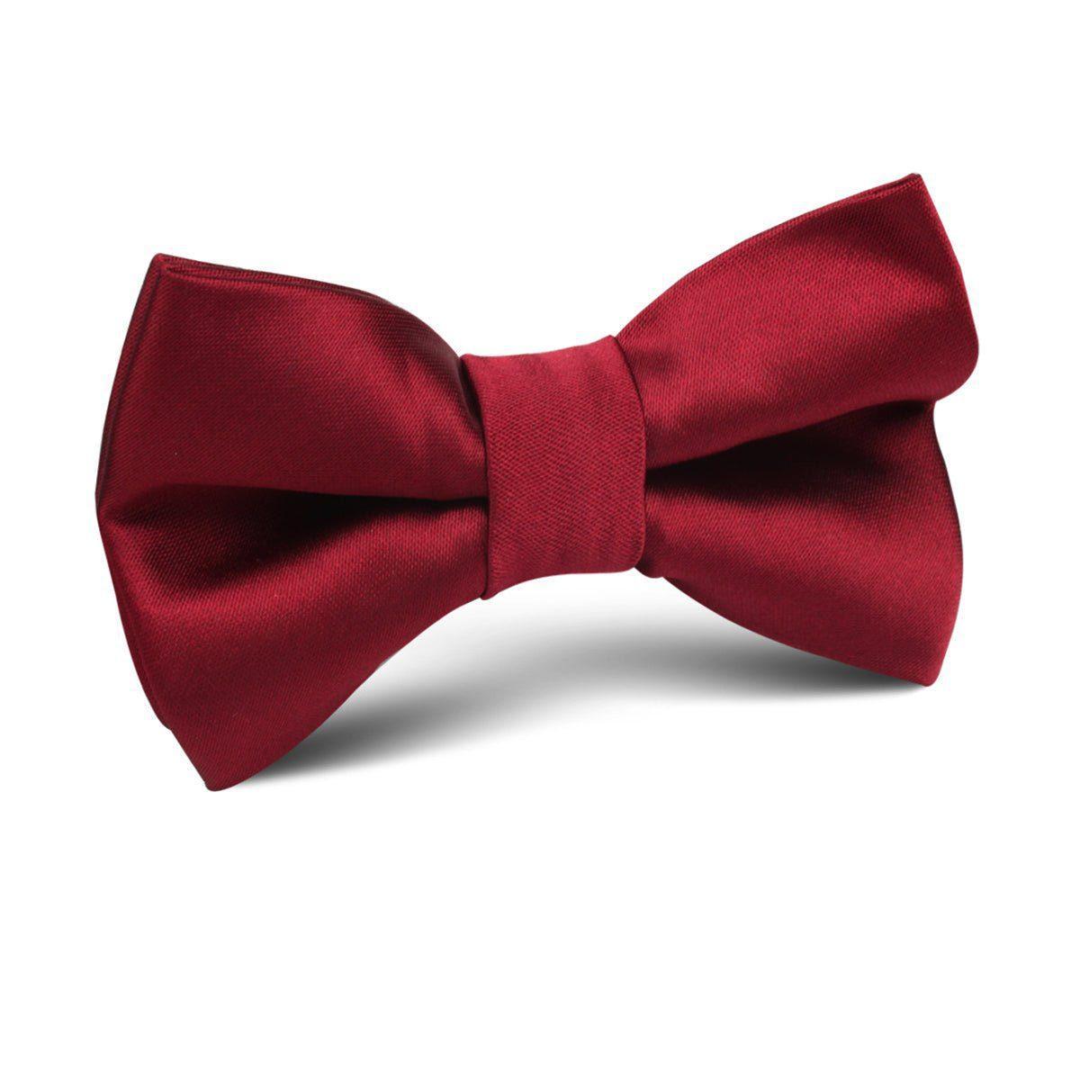 Burgundy_Satin_Kids_Bow_Tie-185070