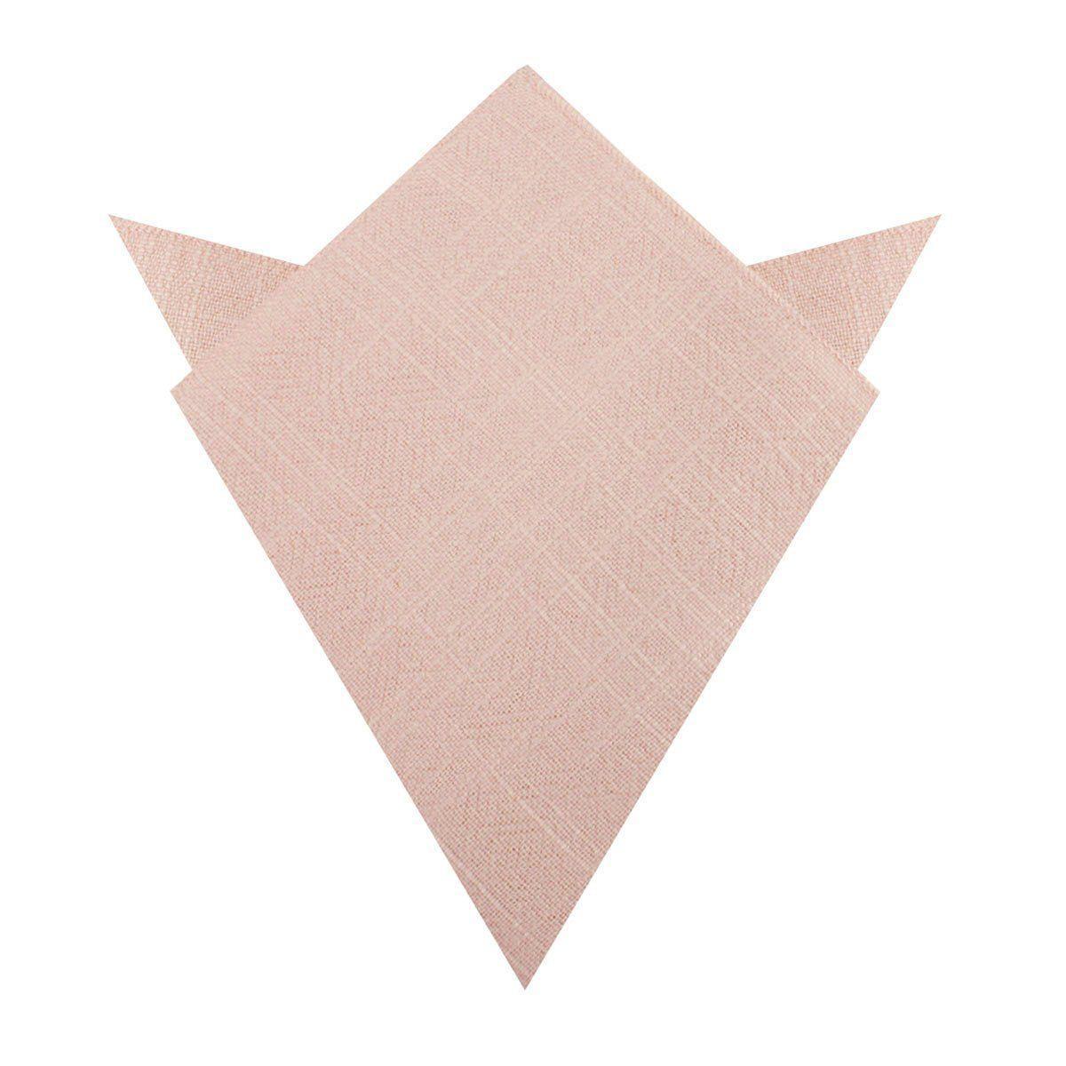 Cameo_Beige_Pink_Chenille_Linen_Pocket_Square-142985