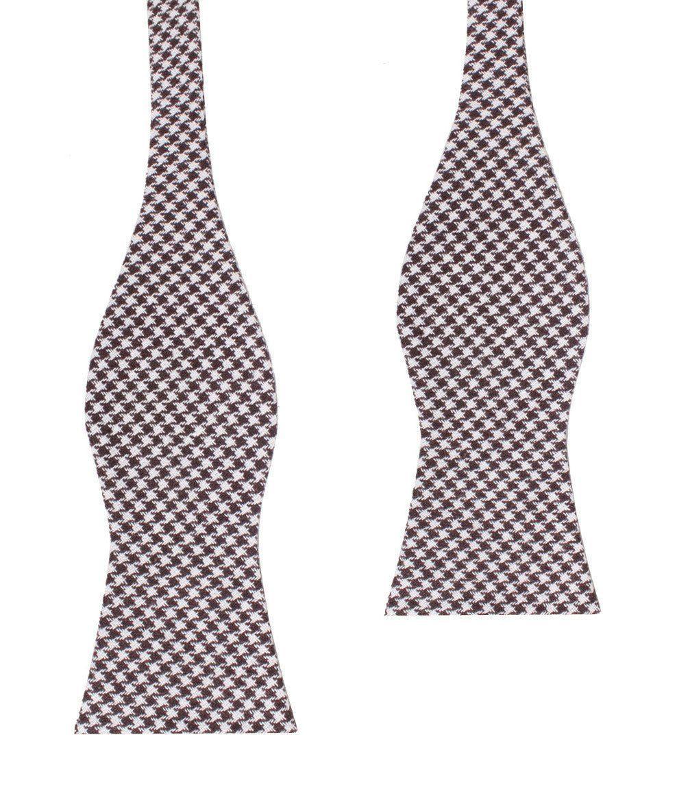 Cappuccino_Houndstooth_Brown_Linen_Self_Bow_Tie-888537