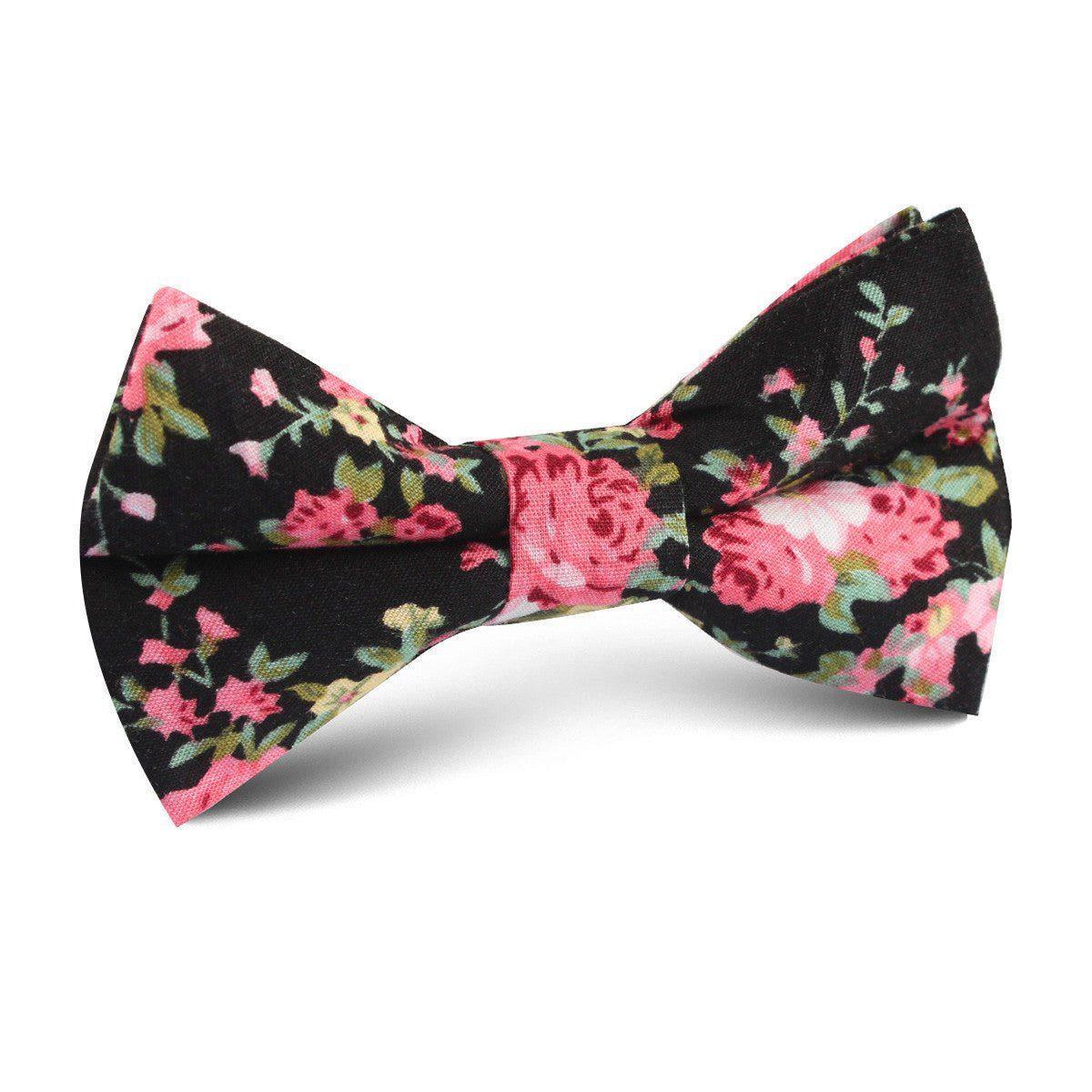 Carnation_Floral_Pink_Kids_Bow_Tie-244991