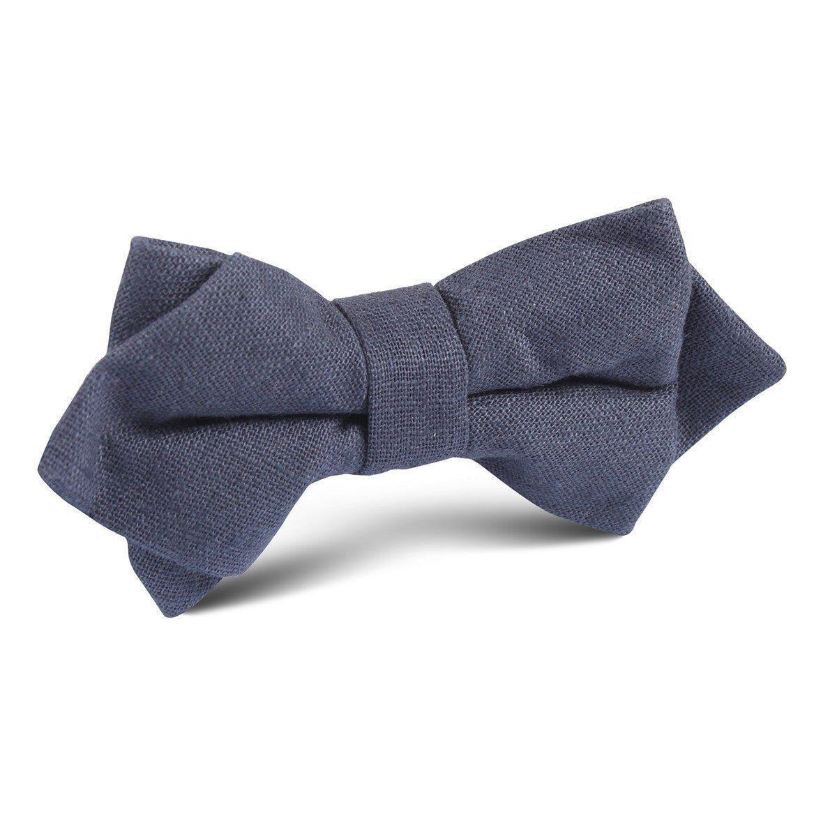 Charcoal_Grey_Slub_Linen_Diamond_Bow_Tie-261876
