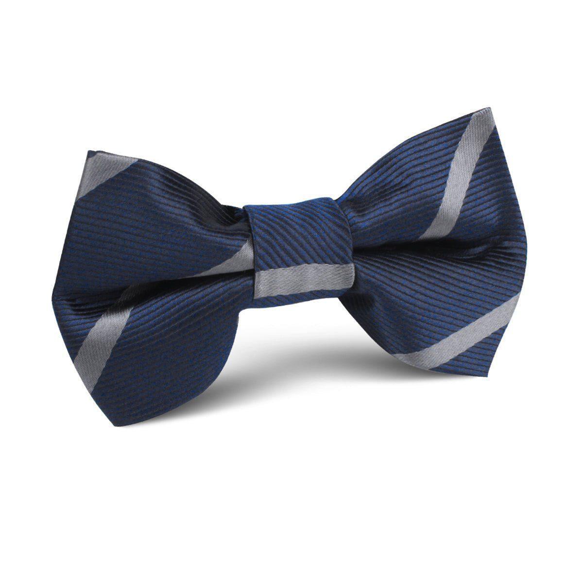 Charcoal_Grey_Striped_Kids_Bow_Tie-147770