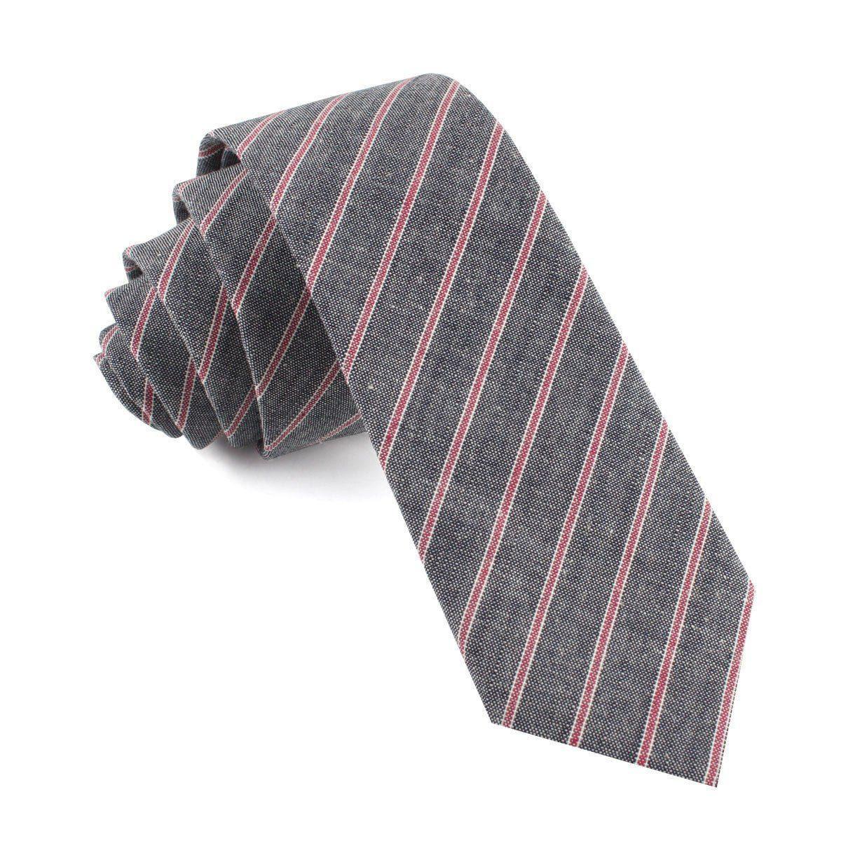 Cherry_Red_Pinstripe_Skinny_Tie-822110