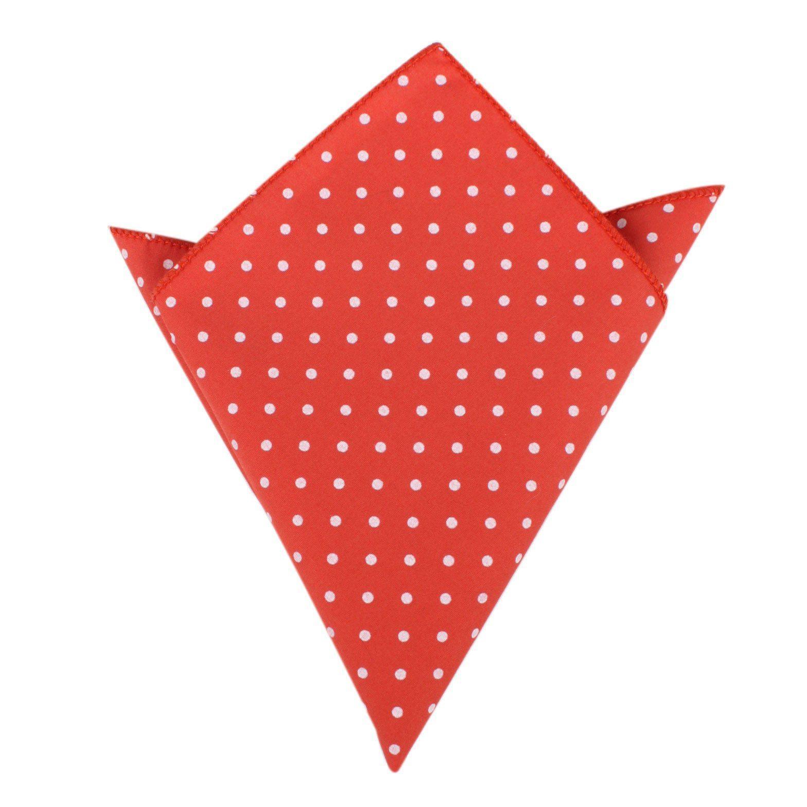 Cinnabar_Red_with_White_Polka_Dots_Cotton_Pocket_Square