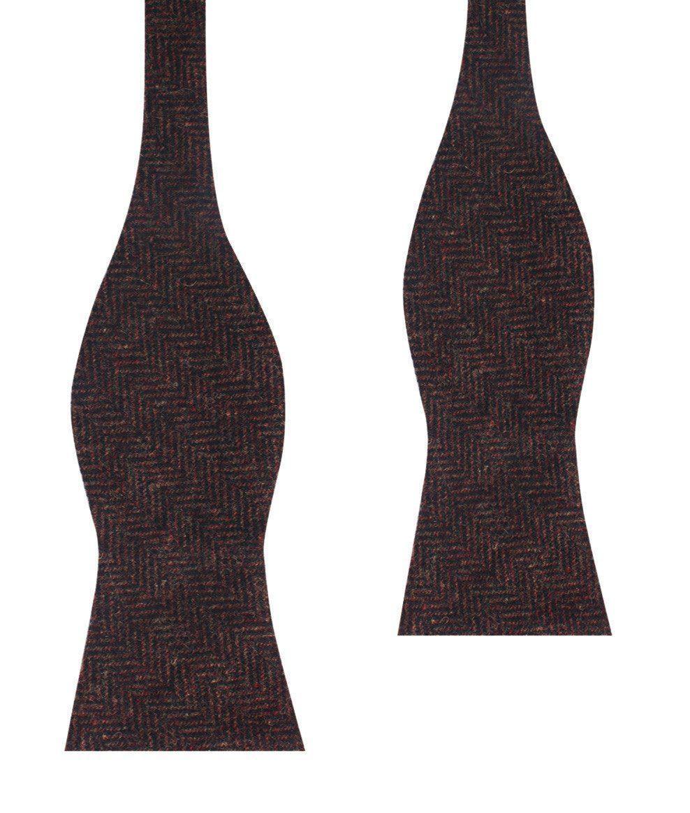 Coffee_Herringbone_Coarse_Wool_Self_Bow_Tie-504466