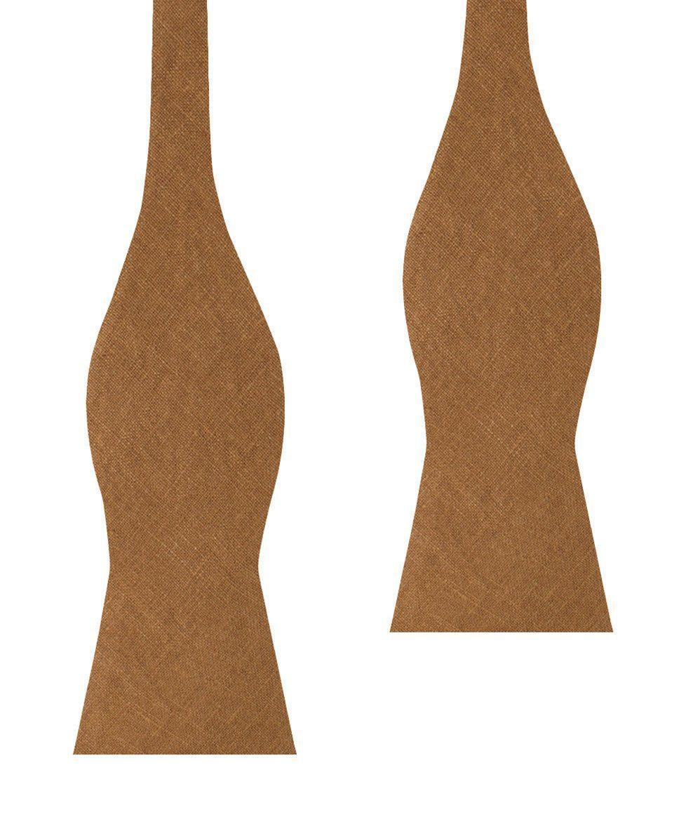 DarkMustardBrownLinenSelfBowTie_10f32e5b-af25-4c5a-803b-99a55395d915-700098
