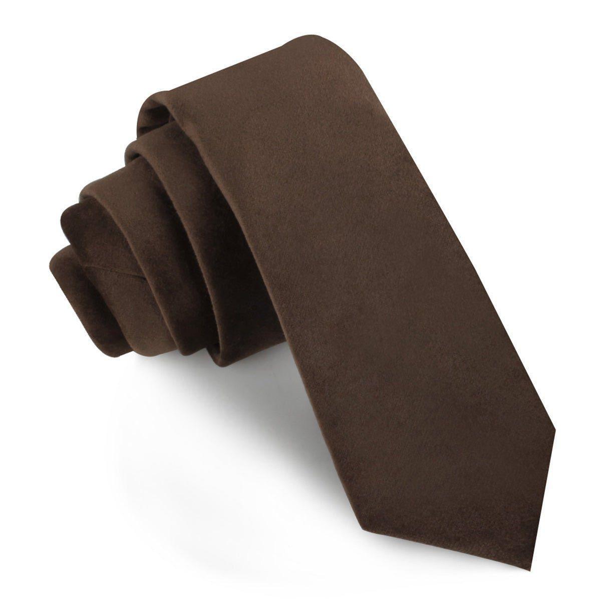 Dark_Brown_Velvet_Skinny_Tie-788983
