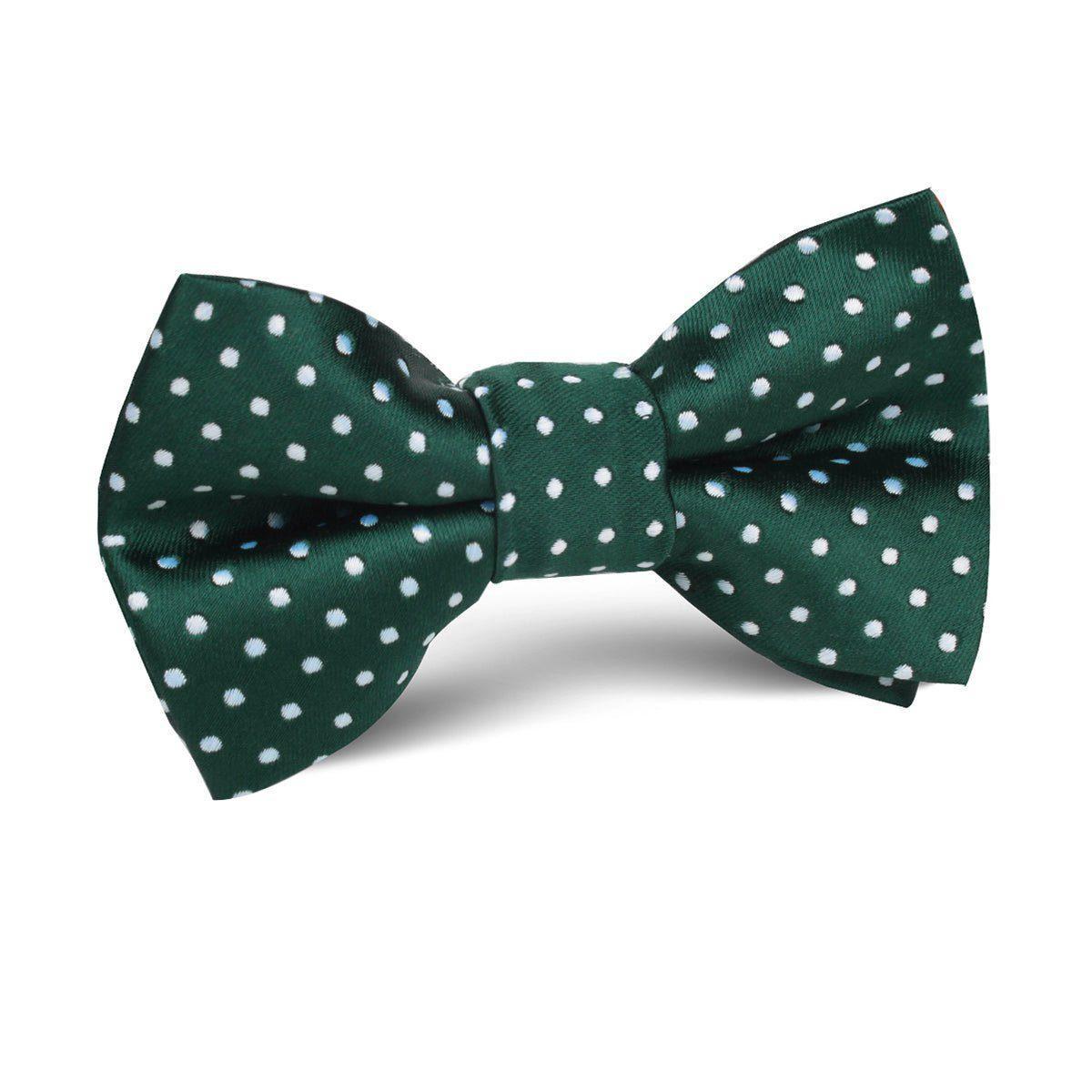 Dark_Green_Mini_Polka_Dots_Kids_Bow_Tie-729303