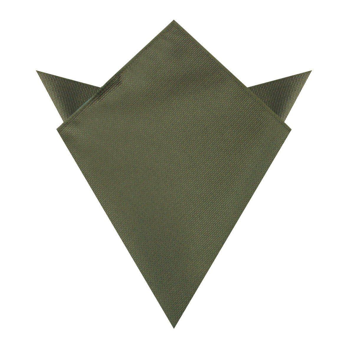 Dark_Olive_Green_Weave_Pocket_Square-162051