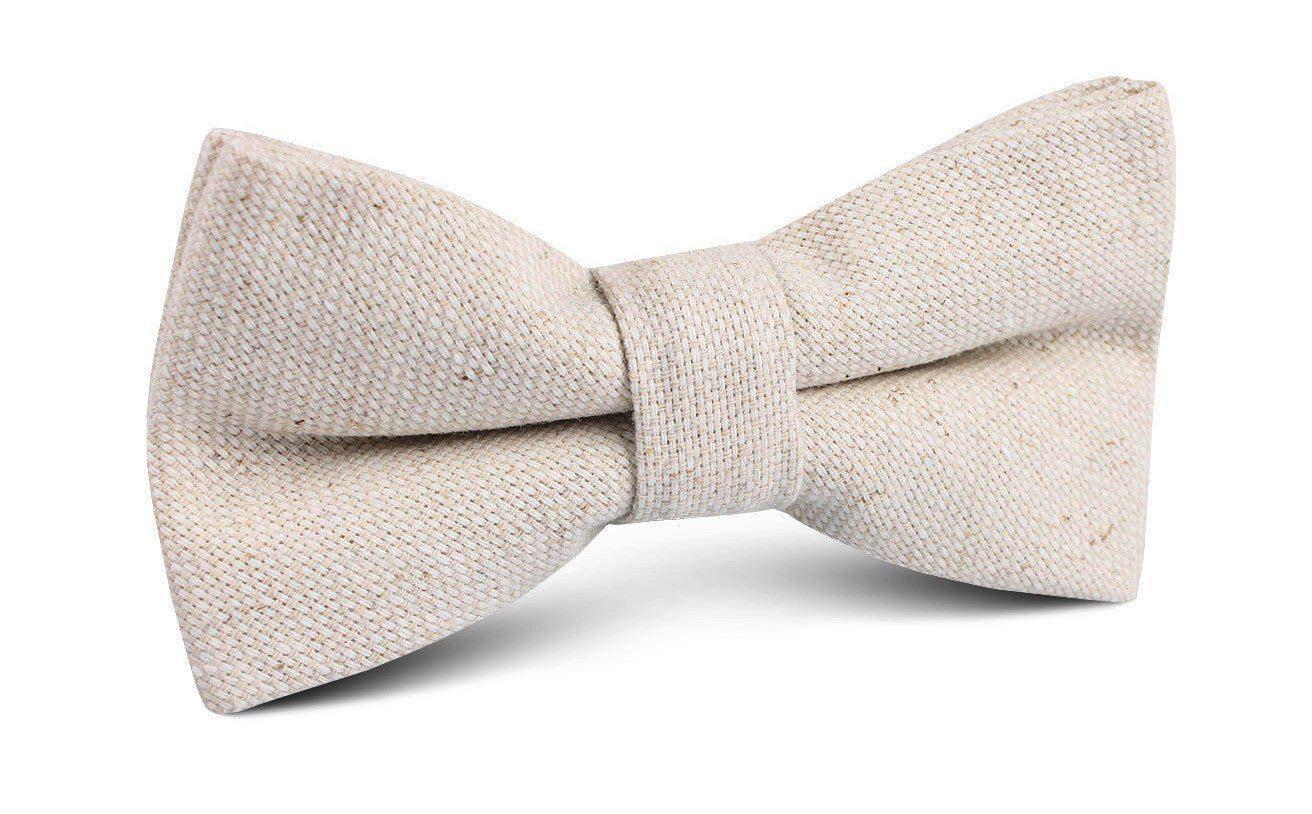 Dry_Khaki_White_Linen_Bow_Tie-407671
