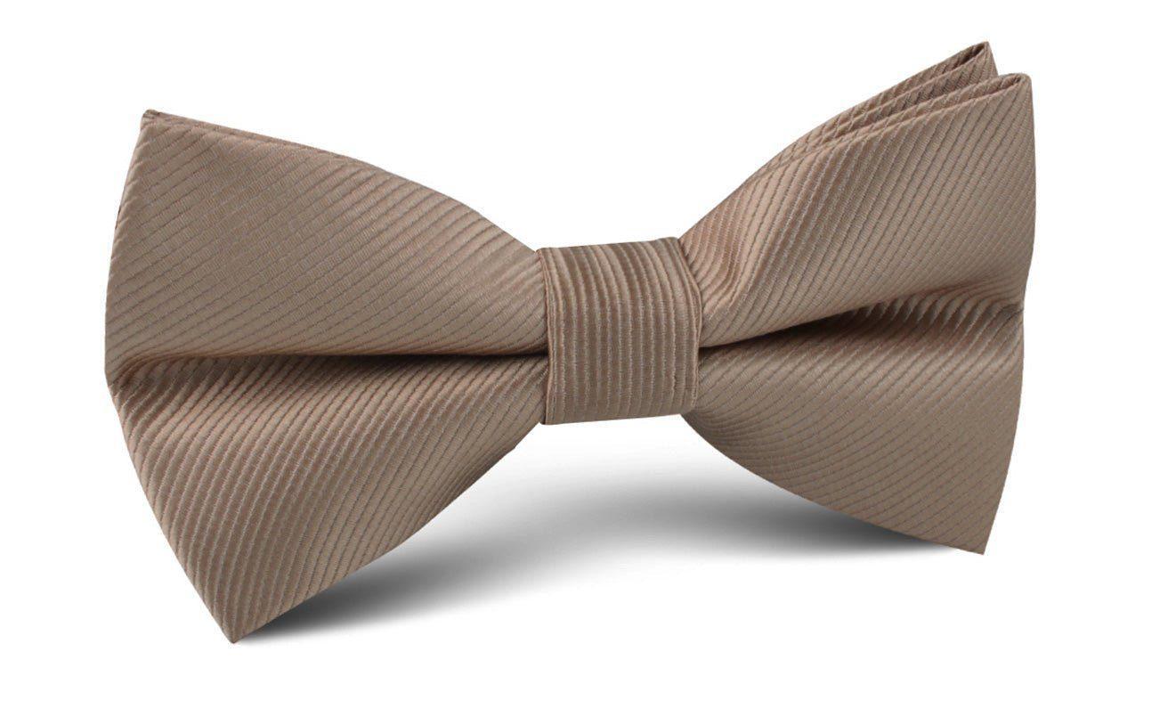 Dune_Beige_Brown_Twill_Bow_Tie-857454