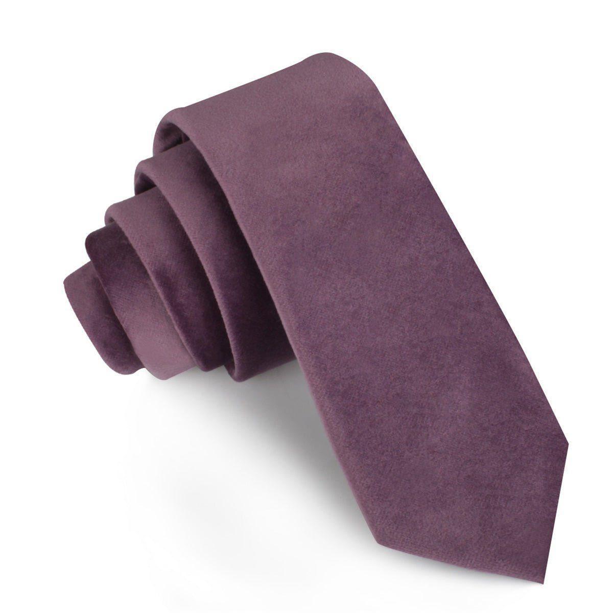 Dusty_Lilac_Purple_Velvet_Skinny_Tie-586050