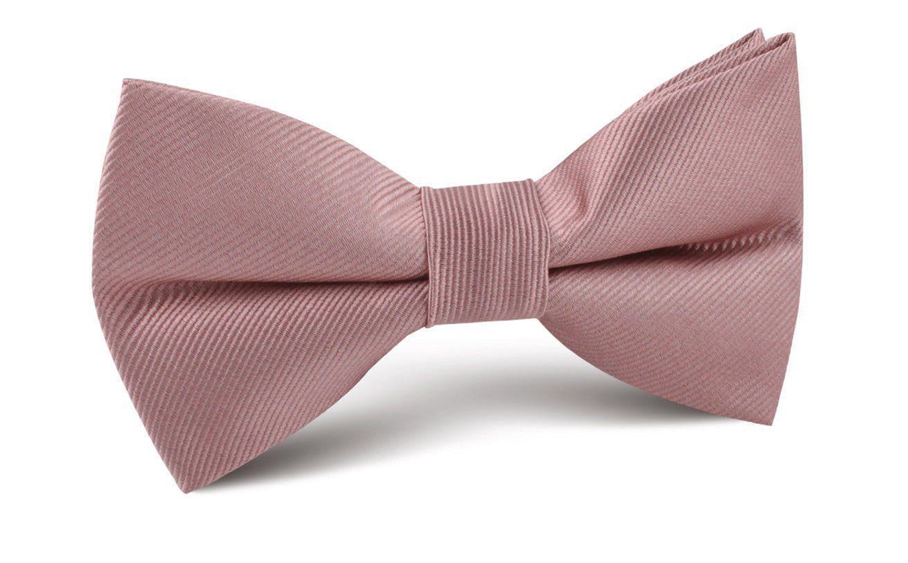 Dusty_Rose_Twill_Bow_Tie-490927