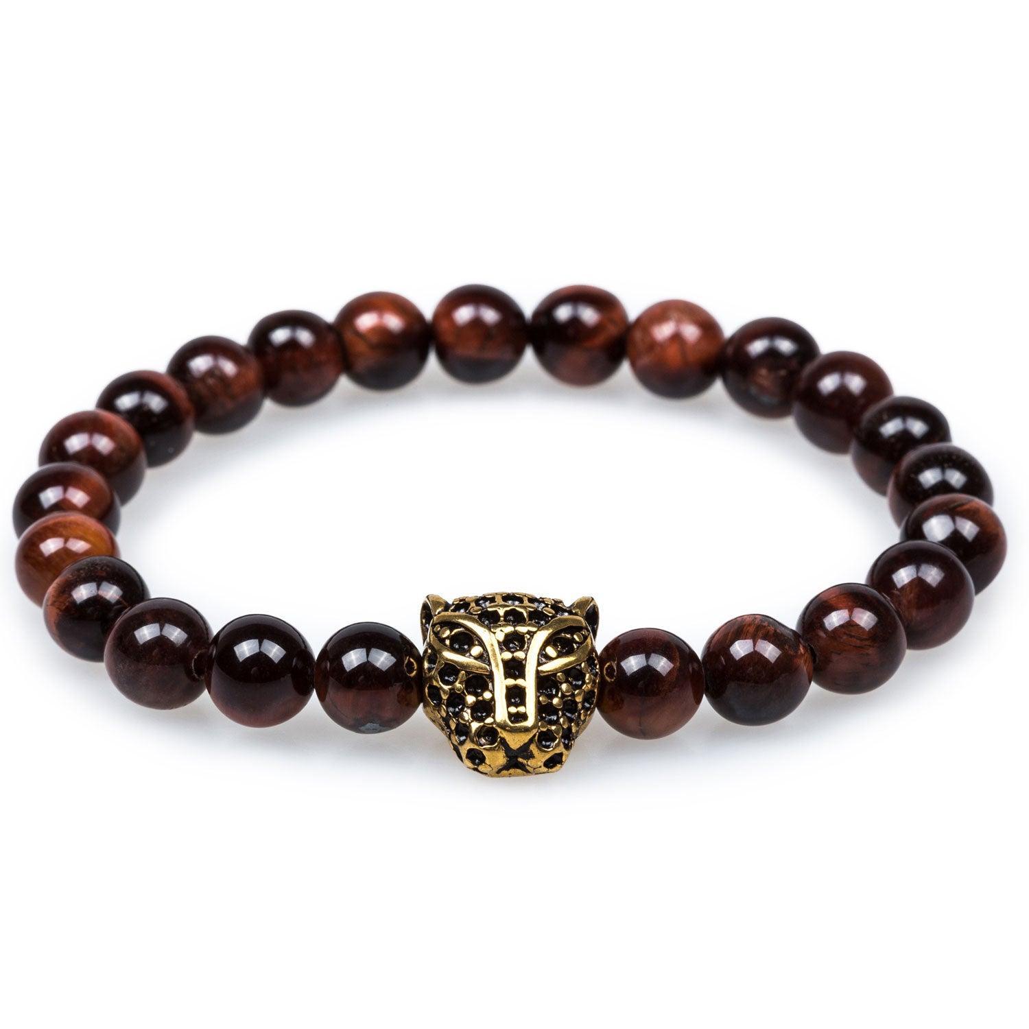 Florida_Red_Tiger_Eye_Black_Panther_Bracelet