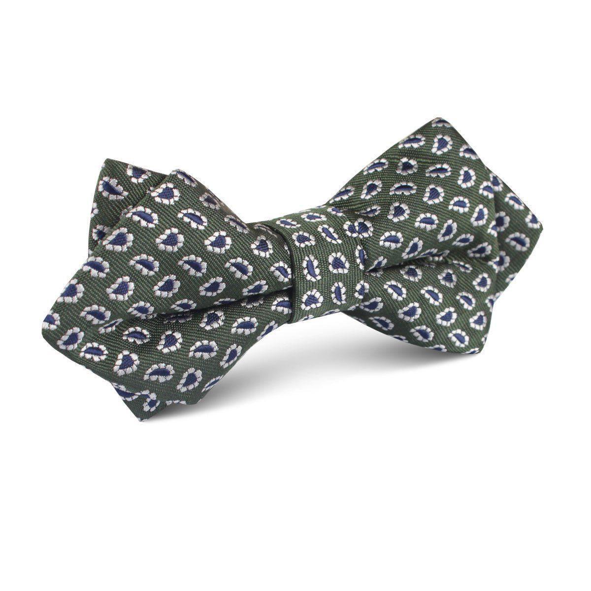Forest_Green_Paisley_Diamond_Bow_Tie-175907