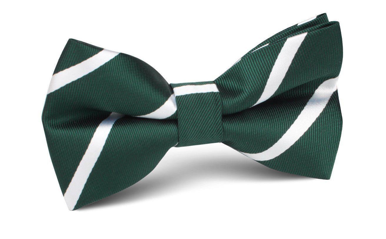Forest_Green_Striped_Bow_Tie-240771