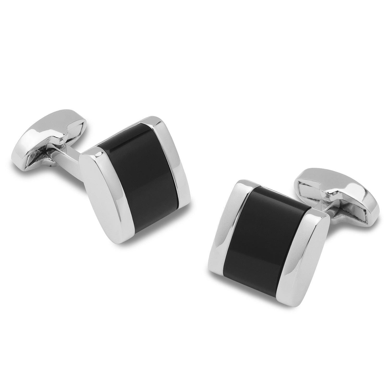 George_the_III_Black_Stripe_Cufflinks
