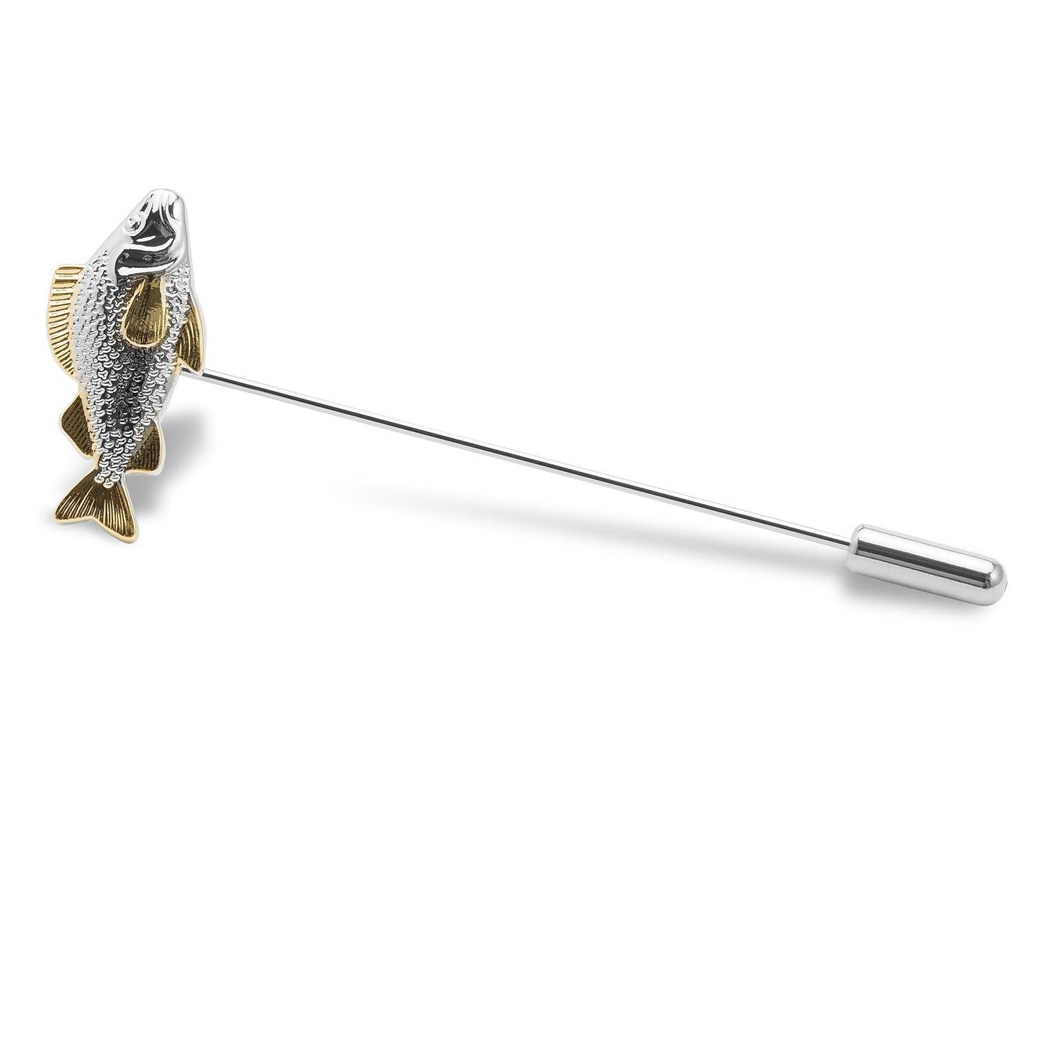 Gold_Accent_White_Sea_Bass_Lapel_Pin