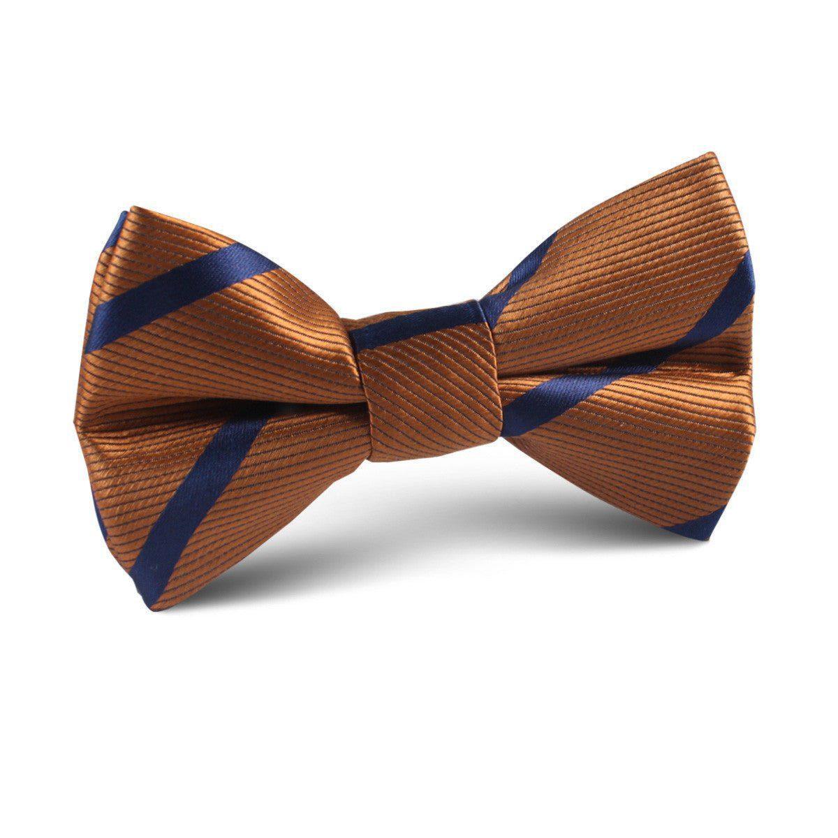 Golden_Brown_Pencil_Stripe_Kids_Bow_Tie-919389