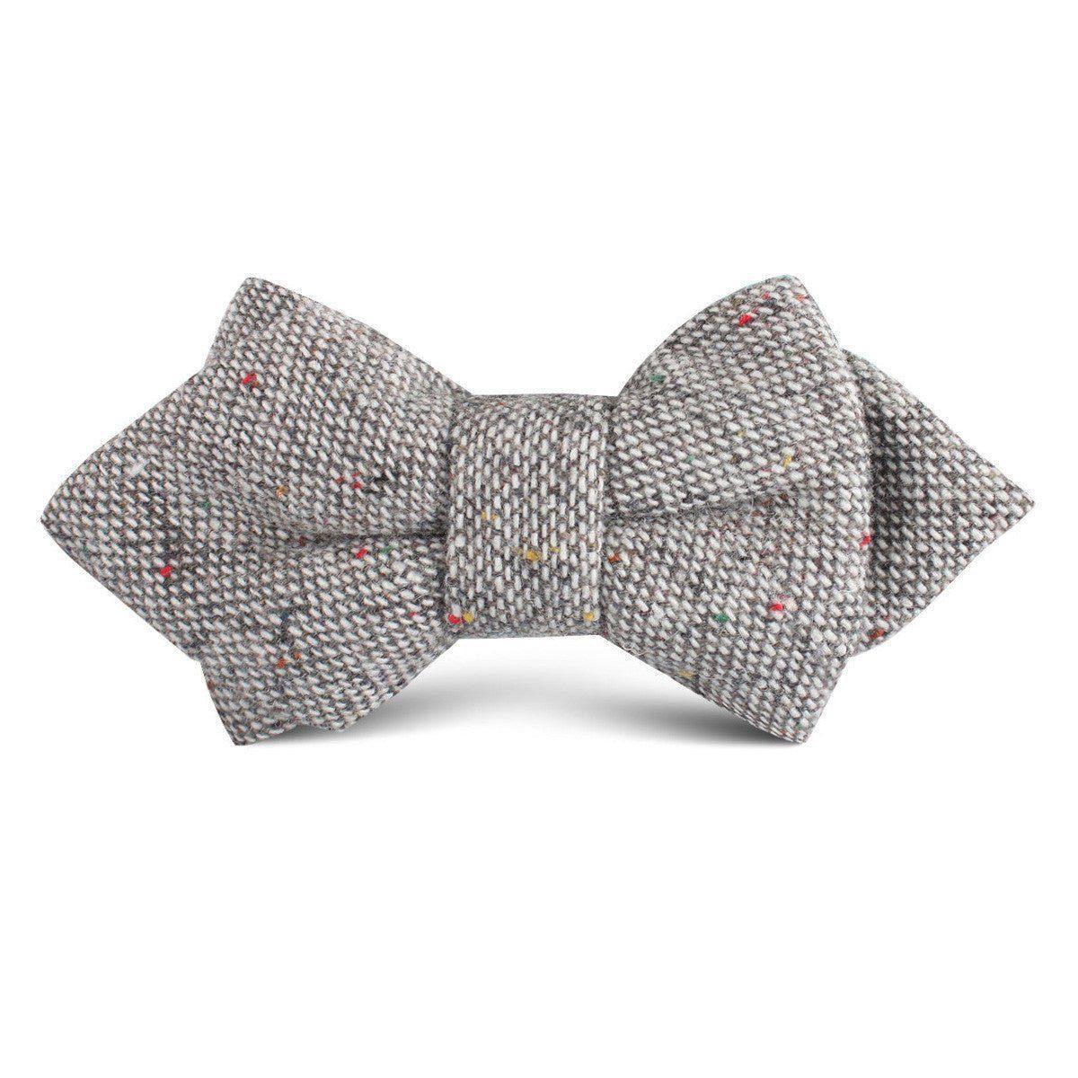 Gray_Sharkskin_Kids_Diamond_Bow_Tie-110375