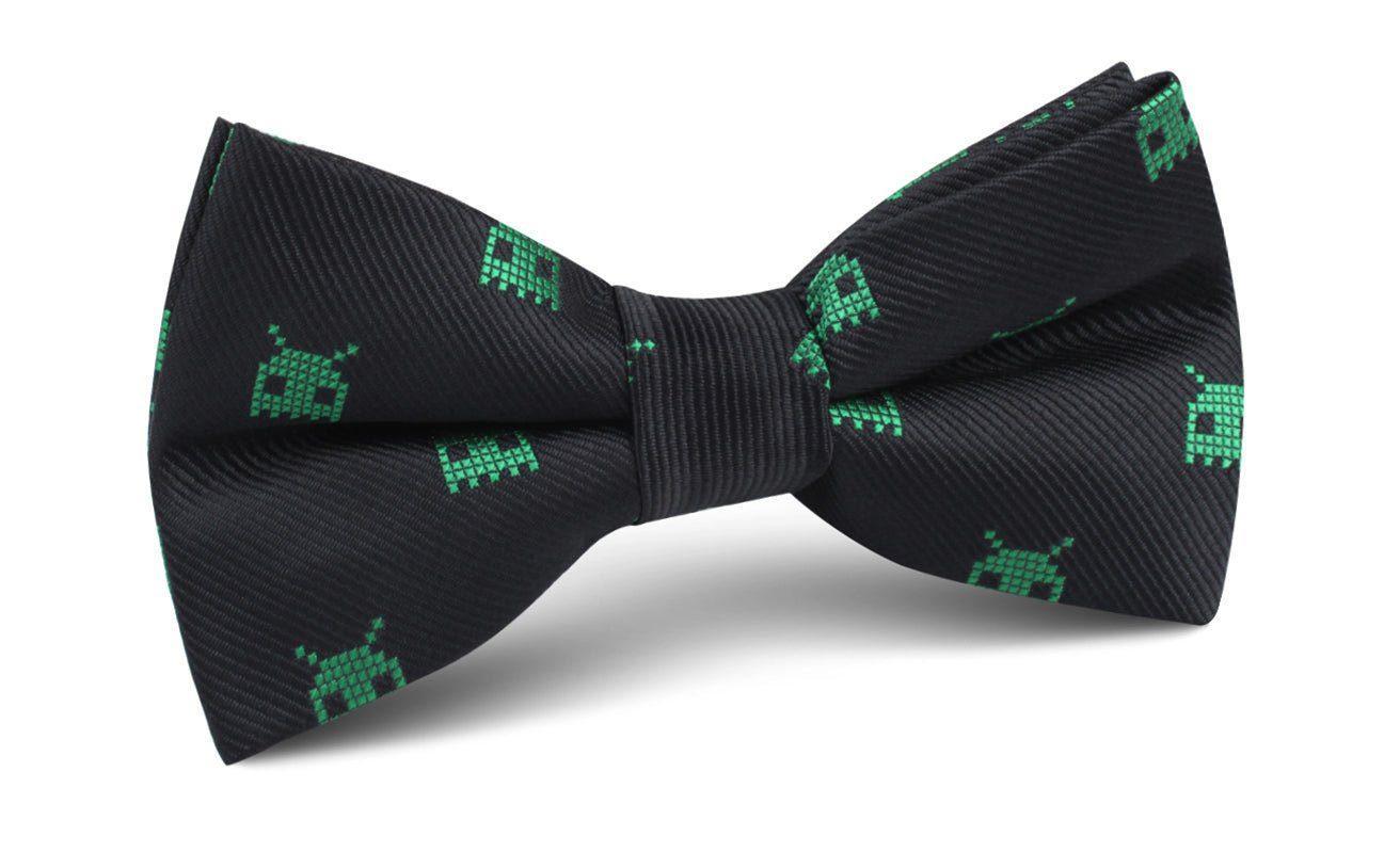 Green_Alien_Pixel_Invader_Bow_Tie-917010