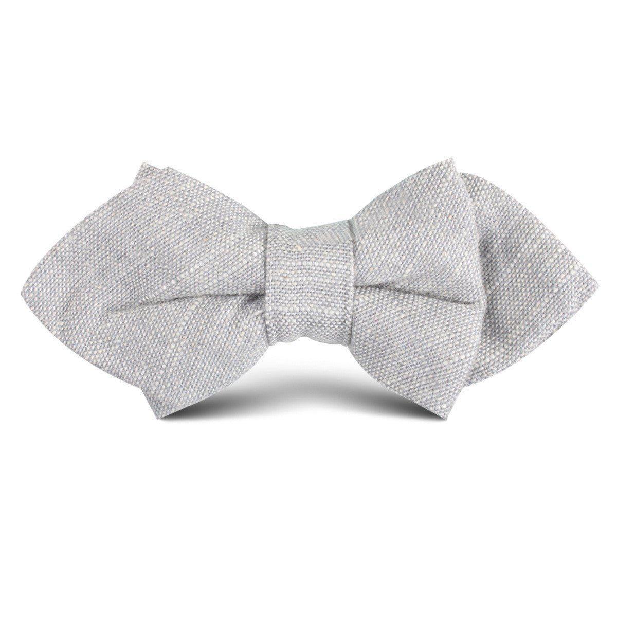 Grey_Worm_Slub_Linen_Kids_Diamond_Bow_Tie-170996