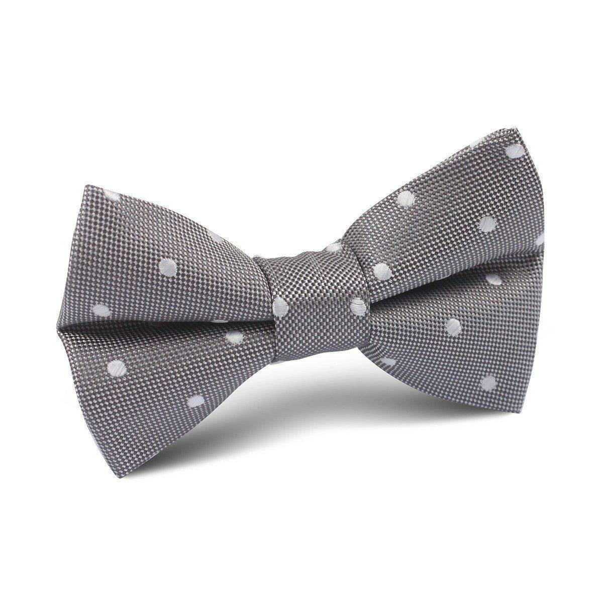 Grey_with_Milky_White_Polka_Dots_Kids_Bow_Tie-300181
