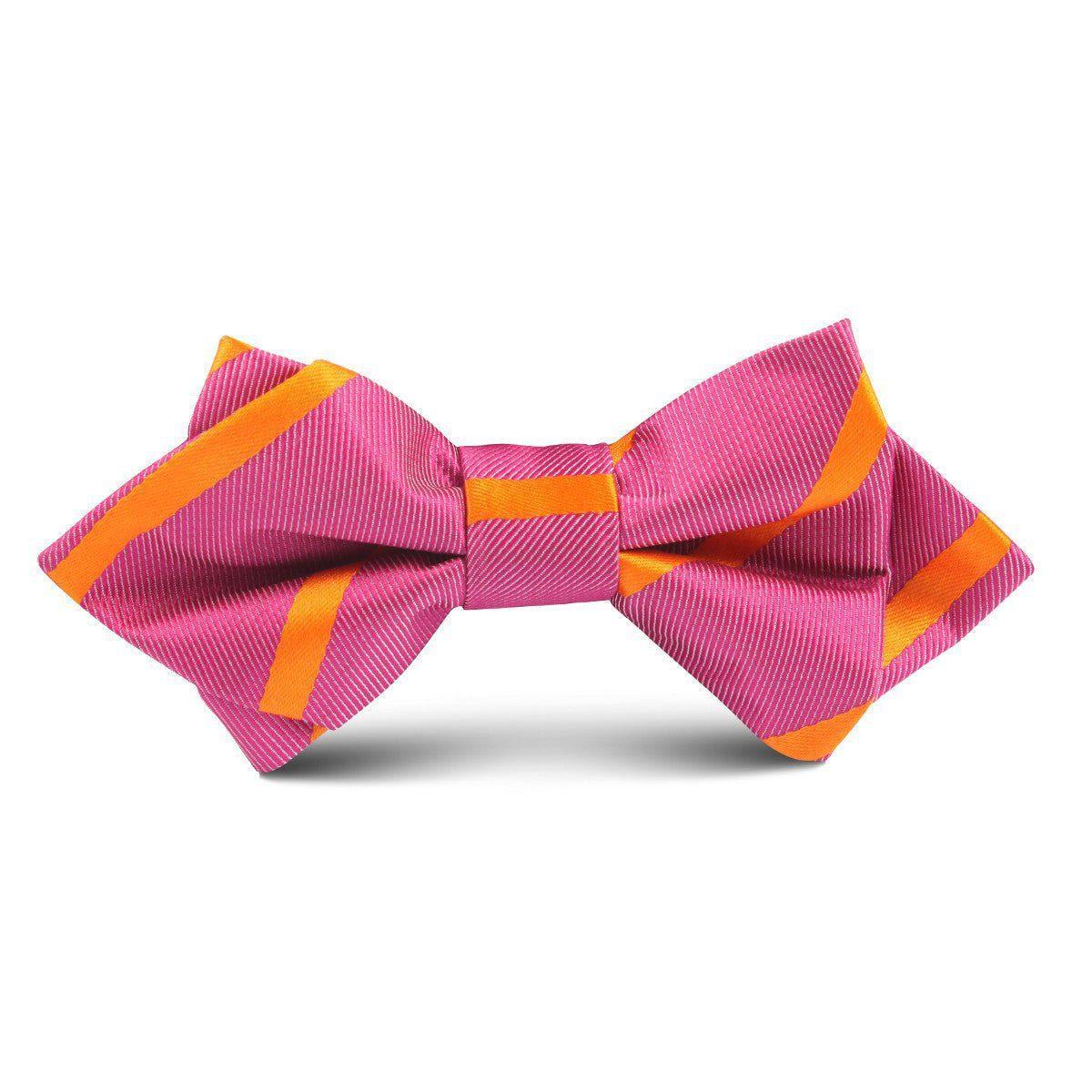 Hot_Pink_with_Orange_Kids_Diamond_Bow_Tie-791587