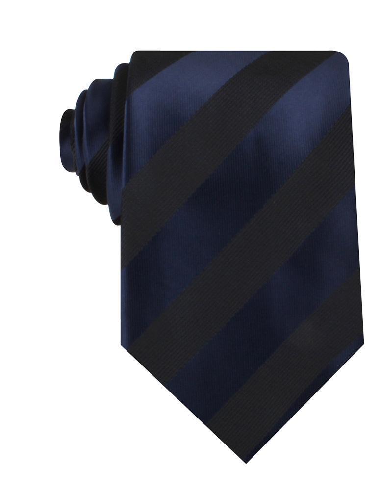 Indigo_Blue-Black_Striped_Necktie-851391
