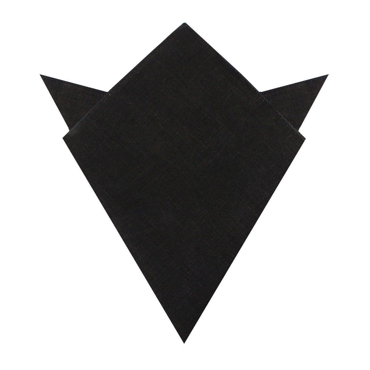InkBlackSlubLinenPocketSquare-643214