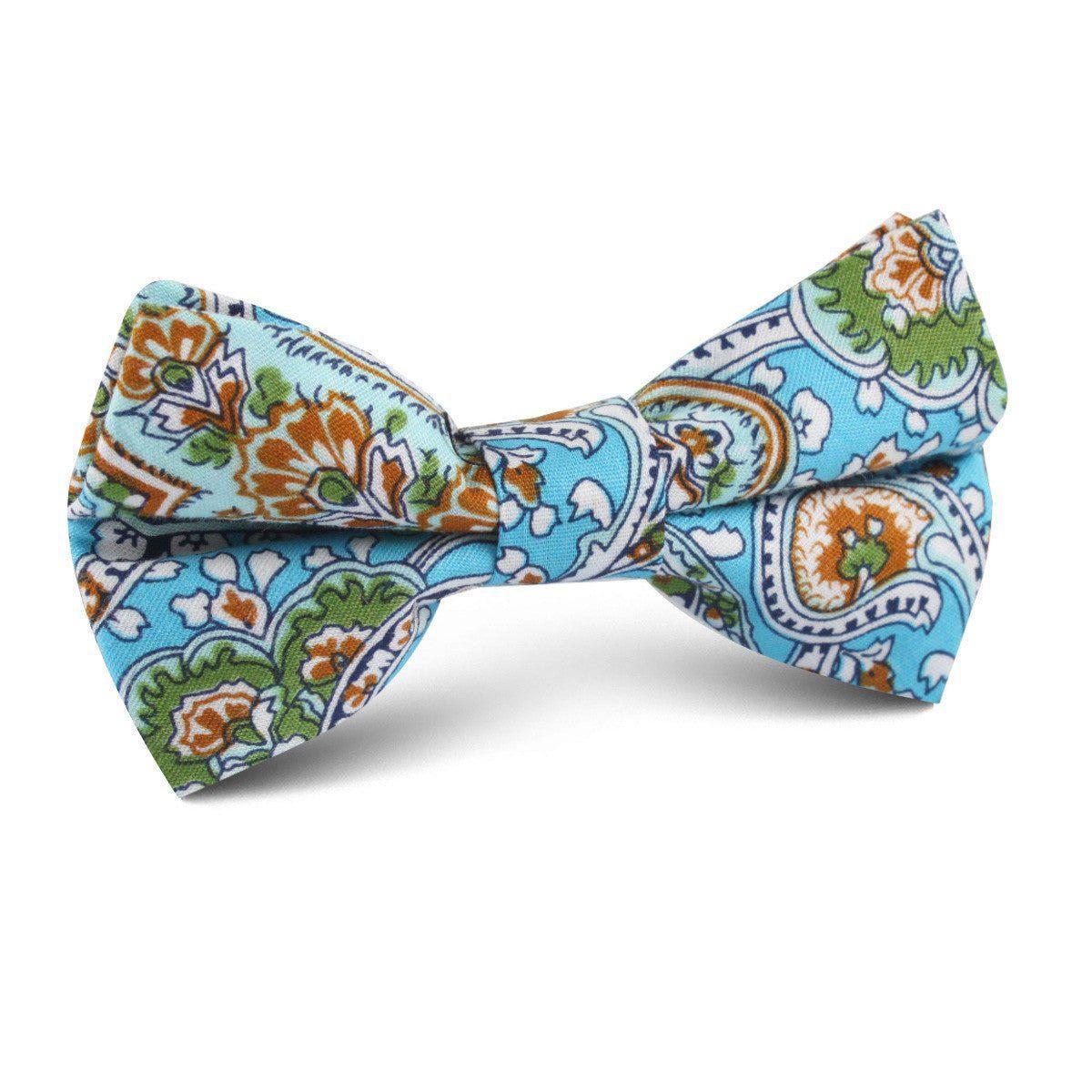 Isola_Comacina_Blue_Paisley_Kids_Bow_Tie-972379