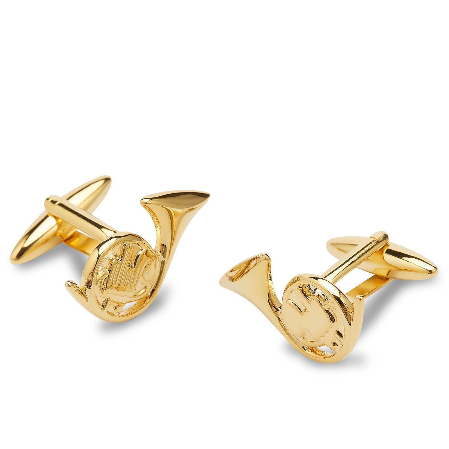 Jackie_French_Horn_Gold_Cufflinks