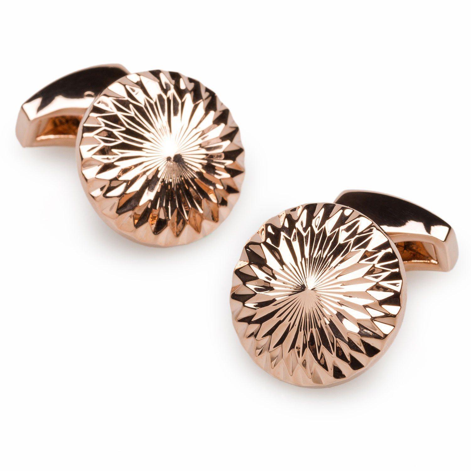 James_Clerk_Maxwell_Rose_Gold_Cufflinks