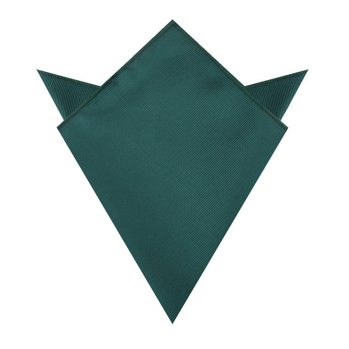 Juniper_Dark_Green_Twill_Pocket_Square-701259